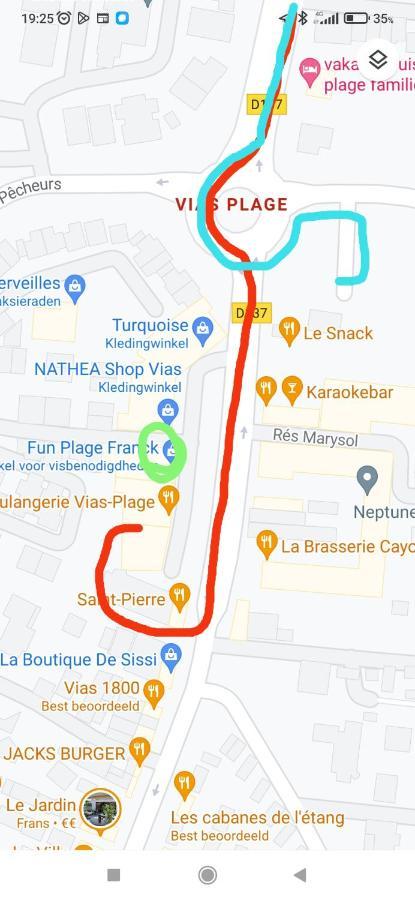 Appartement Vias-Plage 외부 사진